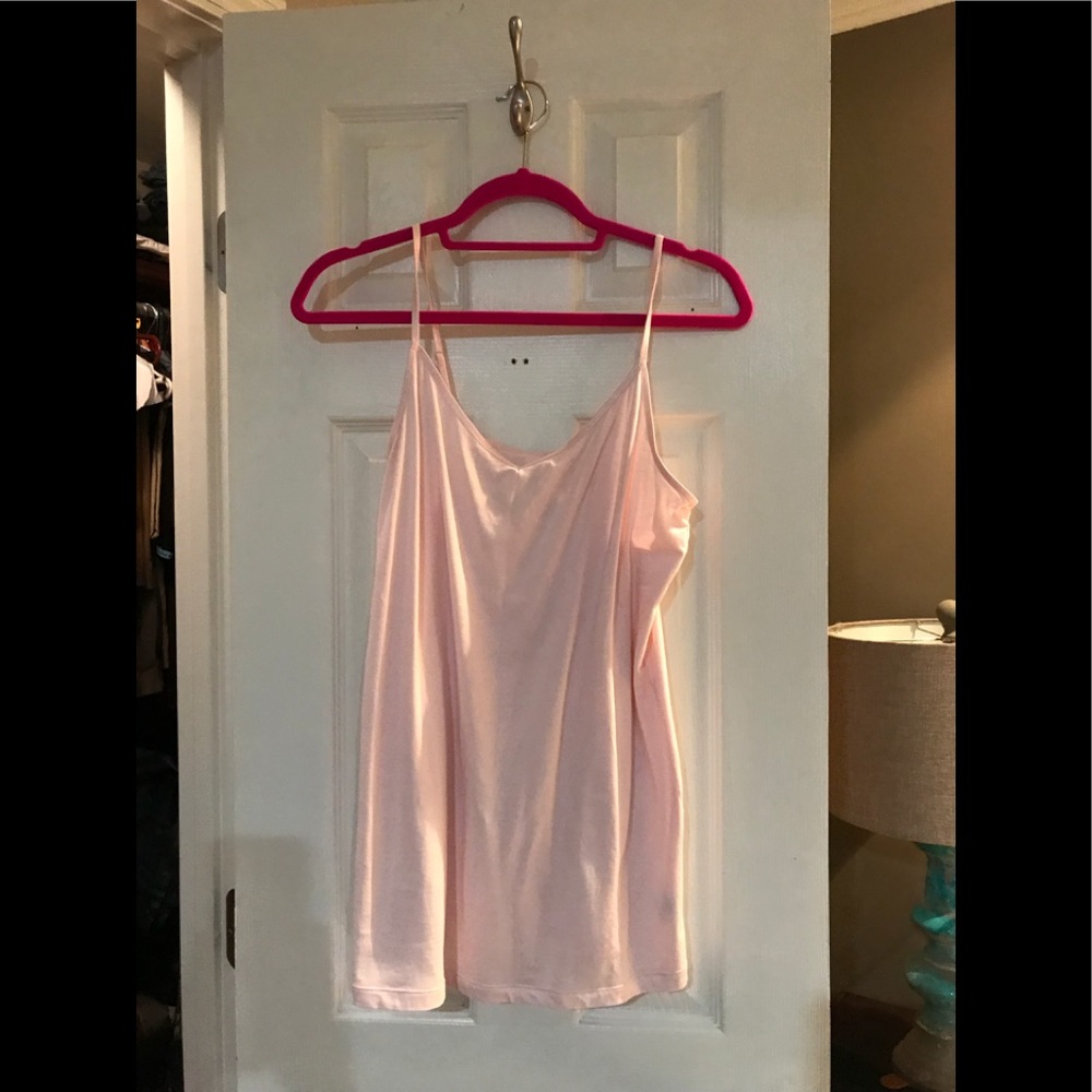 Vneck blush cami